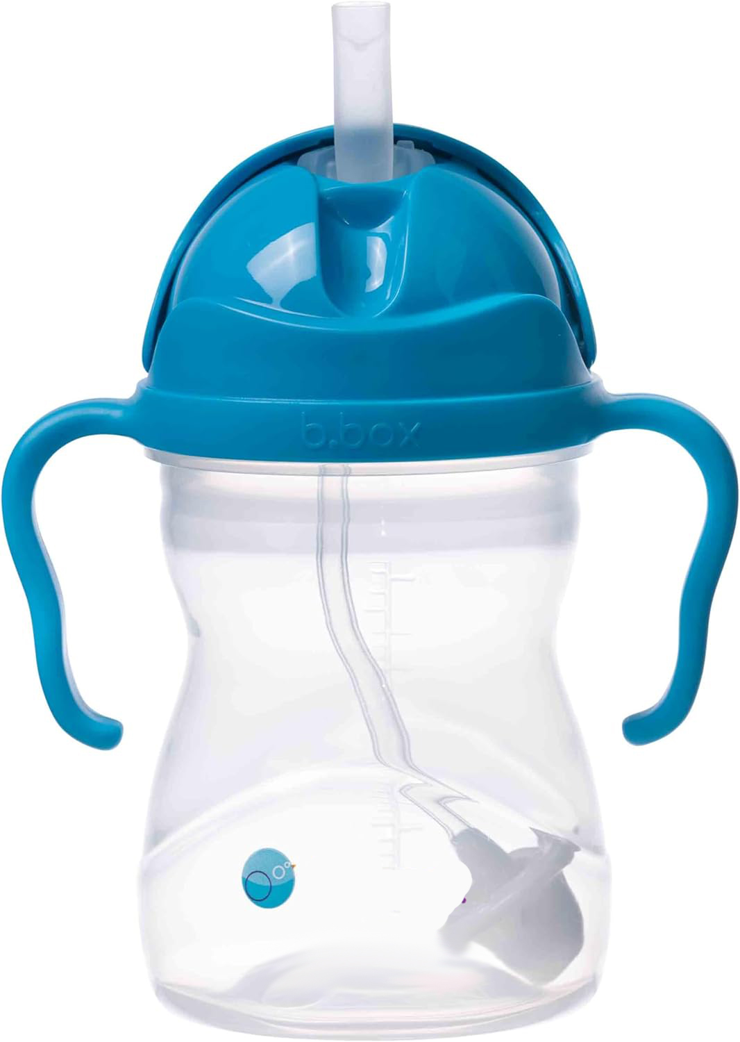 Acplaypen Sippy Cup | Drink from any Angle | Fliptop, Weighted Straw, Leak Proof & Easy Grip | BPA Free, Dishwasher safe | From 6m+ | 240ml/8 oz (Cobalt)