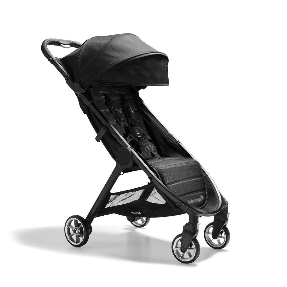 Acplaypen City Tour 2 Ultra-Compact Travel Stroller, Jet, Lightweight, Foldable, Ideal for Traveling