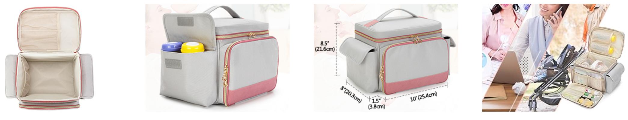 baby breast pump carry bags diaper bags