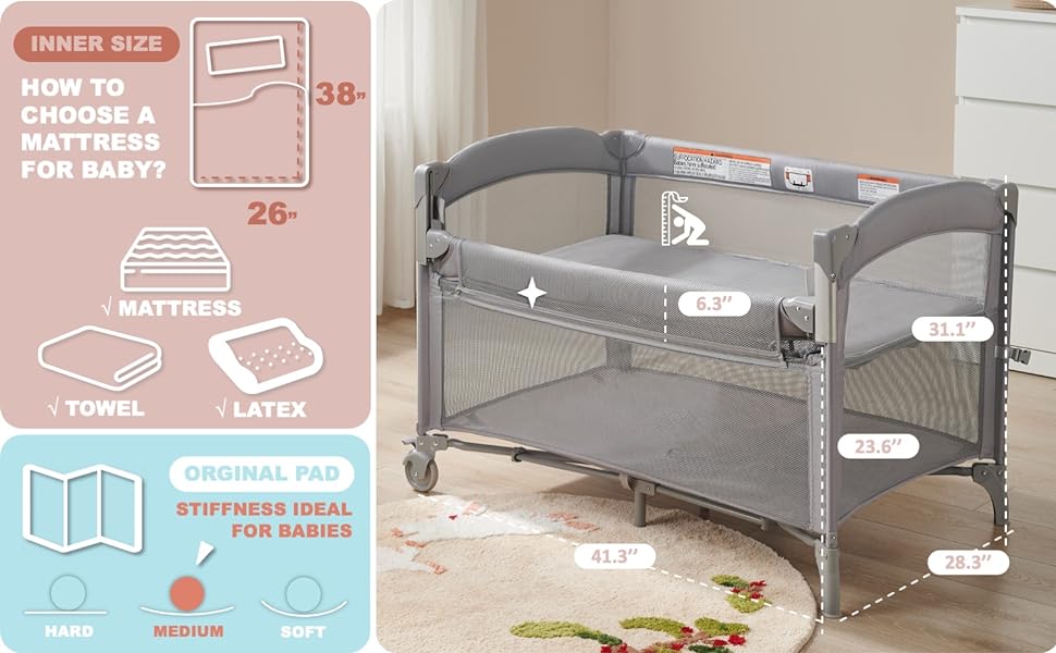 baby sidebed crib bassinet crib sleeper (2)